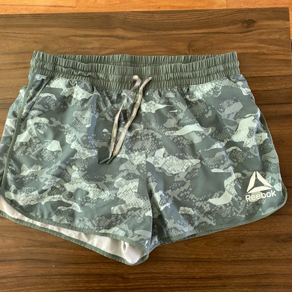 Reebok Camouflage Workout Shorts